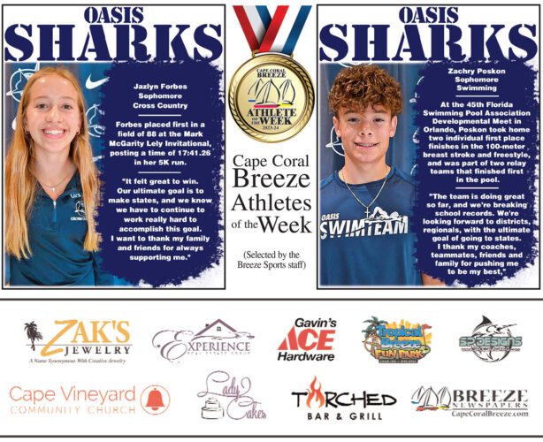 Athletes of the Week: 10/6/23